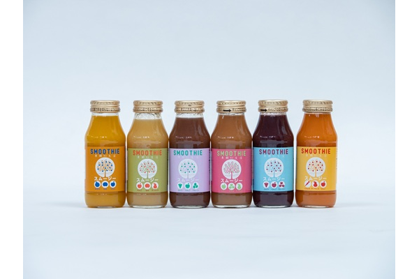 国産素材のスムージー１８０ｍｌ６種６本セット
