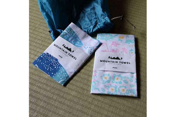 PEAKS MOUNTAIN TOWEL 「渓流」（注染）