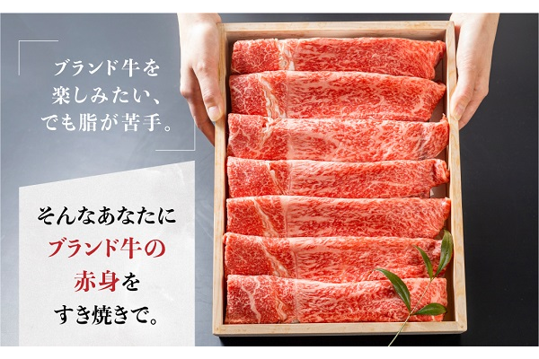 赤身を堪能！A5等級飛騨牛赤身スライス