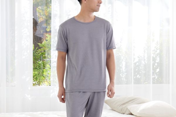 コンフォートクール ショートスリーブ メンズ グレー Ｌ / レディース ミント One-size