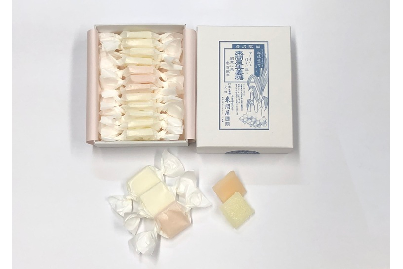 創業1715年、生姜糖の専門店の砂糖菓子